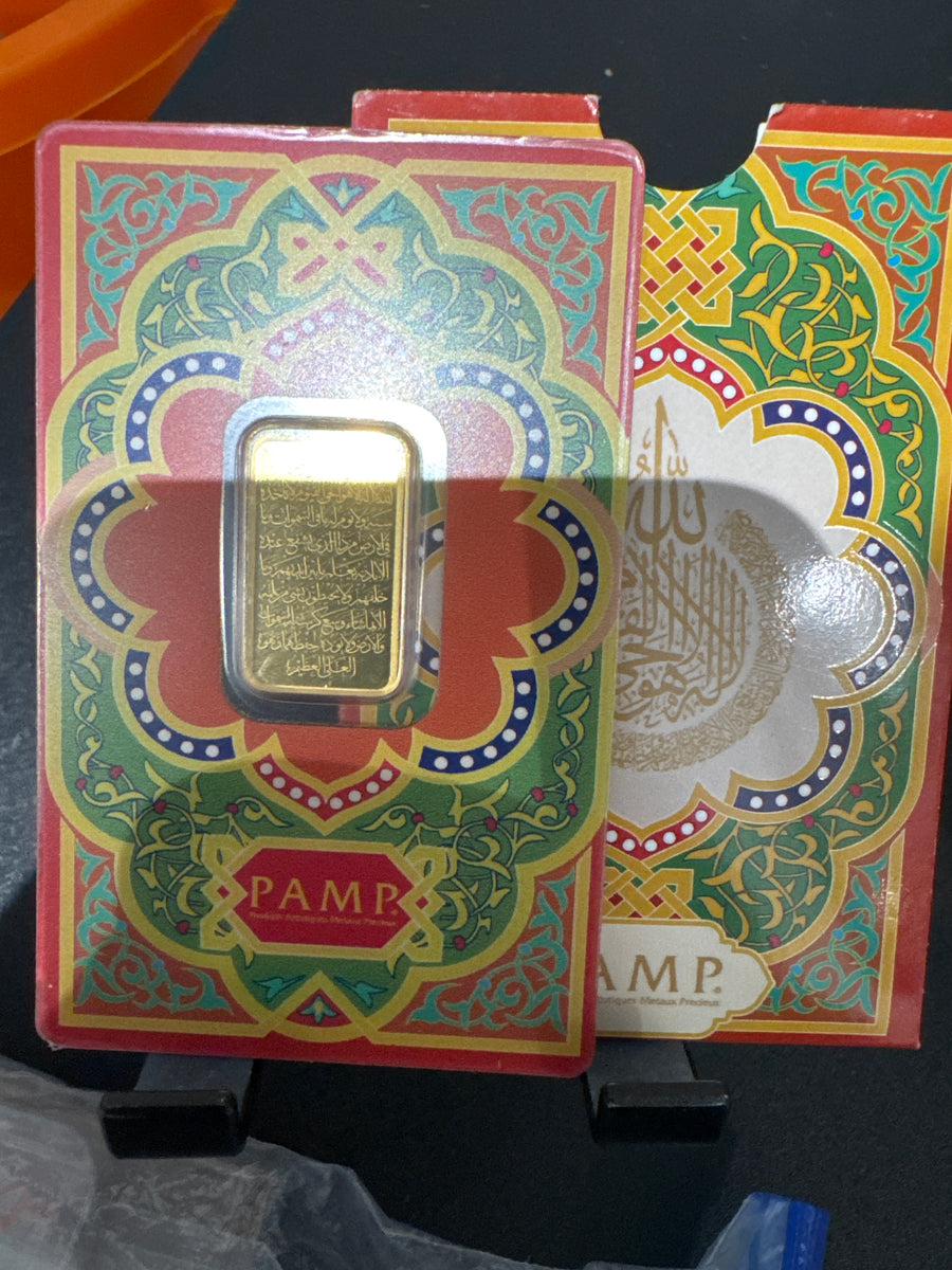 5 grams fine gold pamp