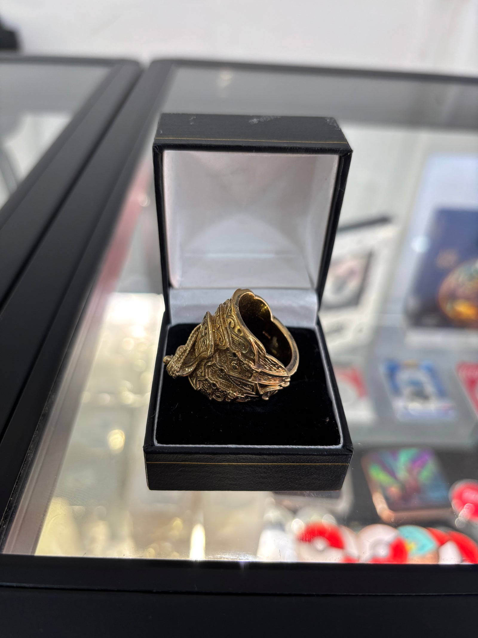 9ct saddle ring