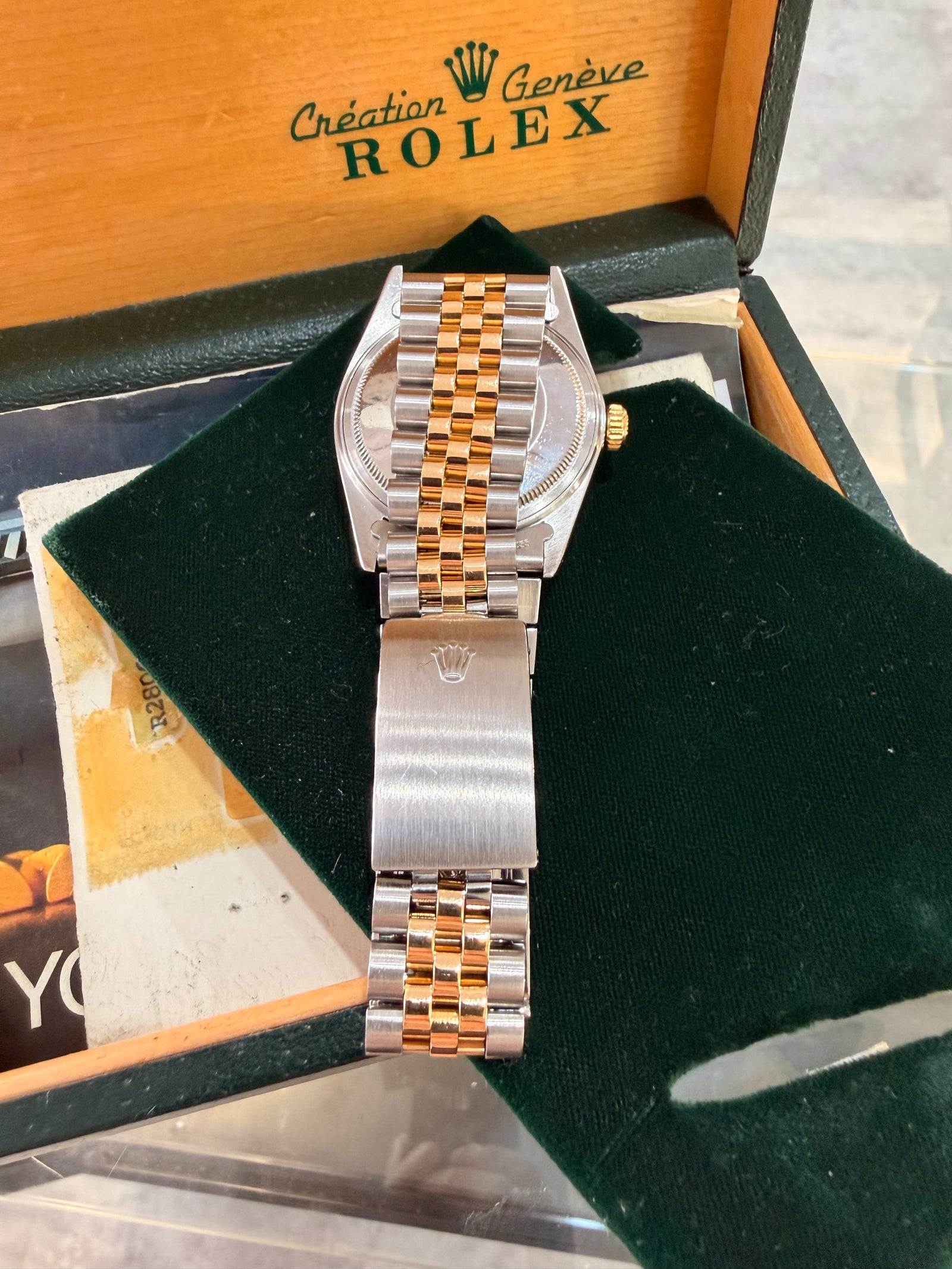 Rolex 18CT/Steel With Papers