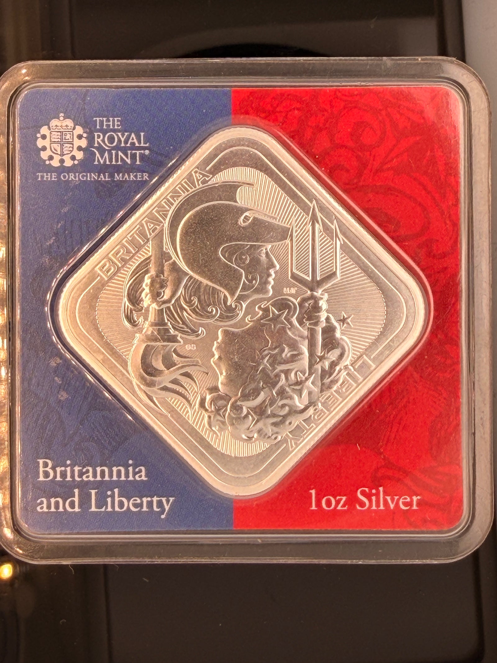 1 Ounce Silver Britannia & Liberty