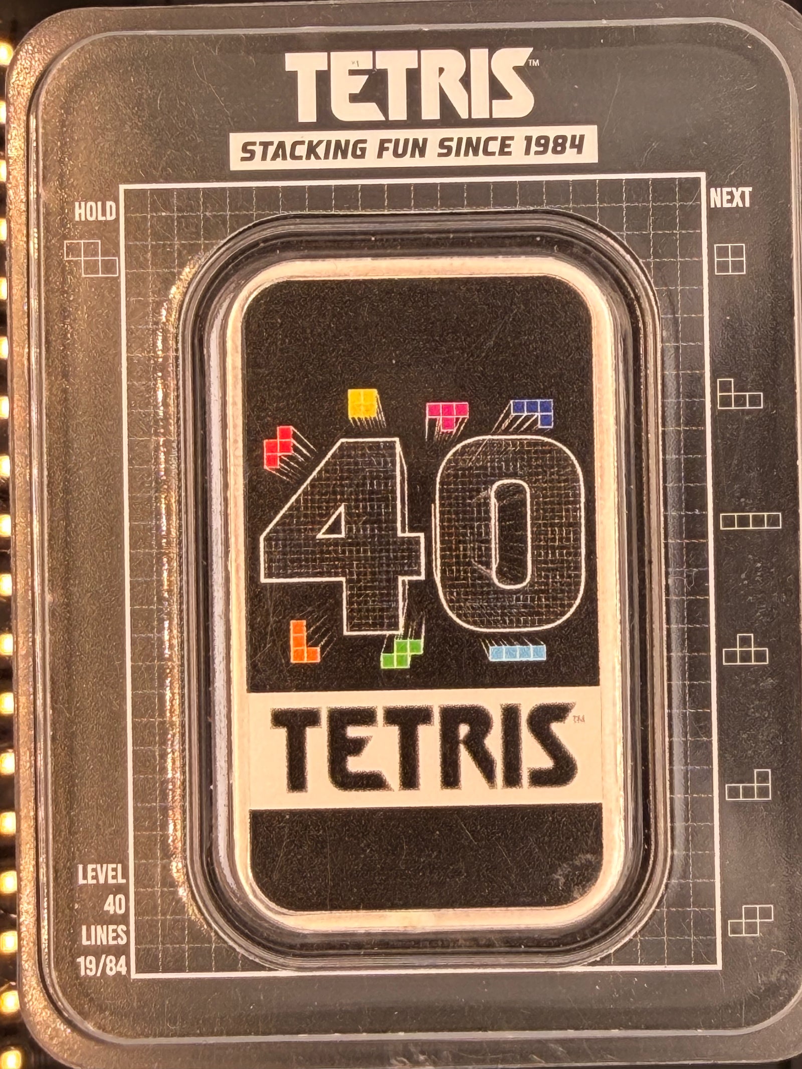 1 Ounce Tetris 40 Bar