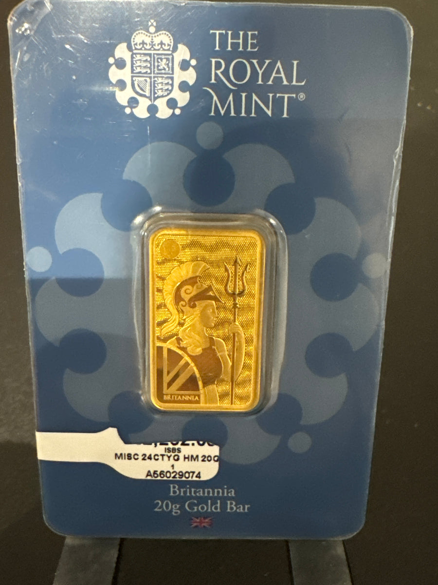 20 grams fine gold bar