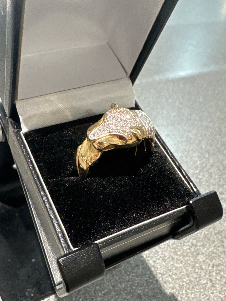 9ct diamond ring size y