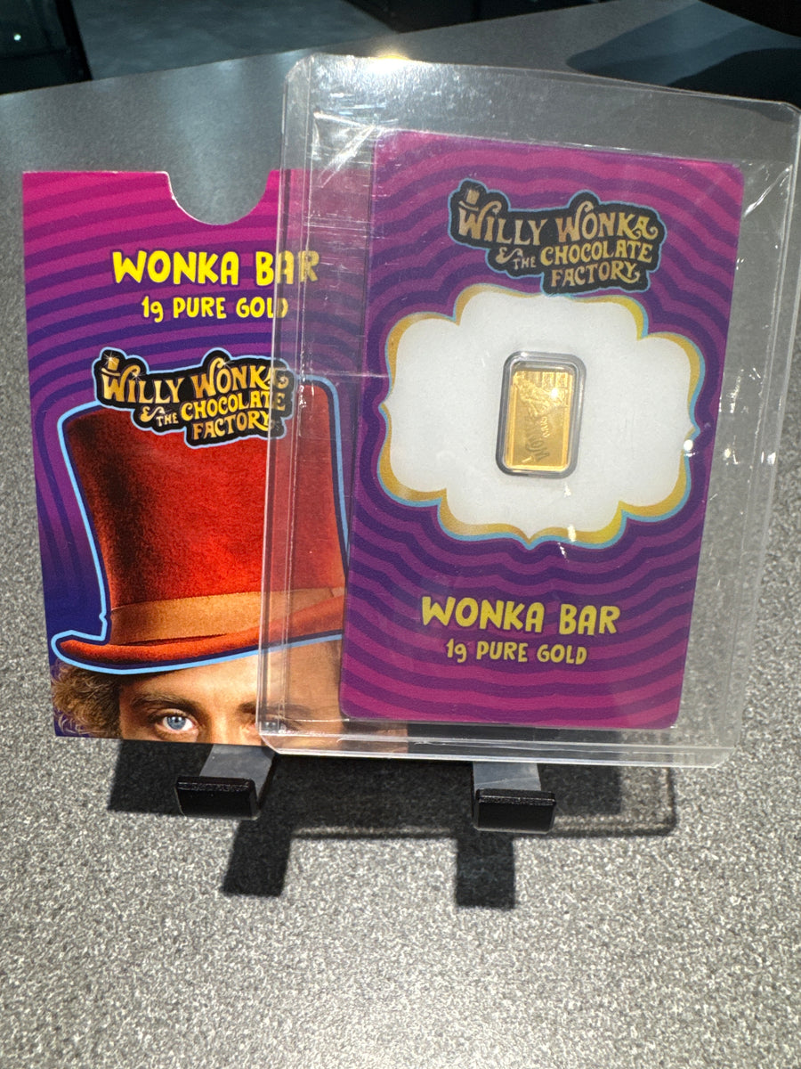 1 gram fine gold “wonka” pamp bar