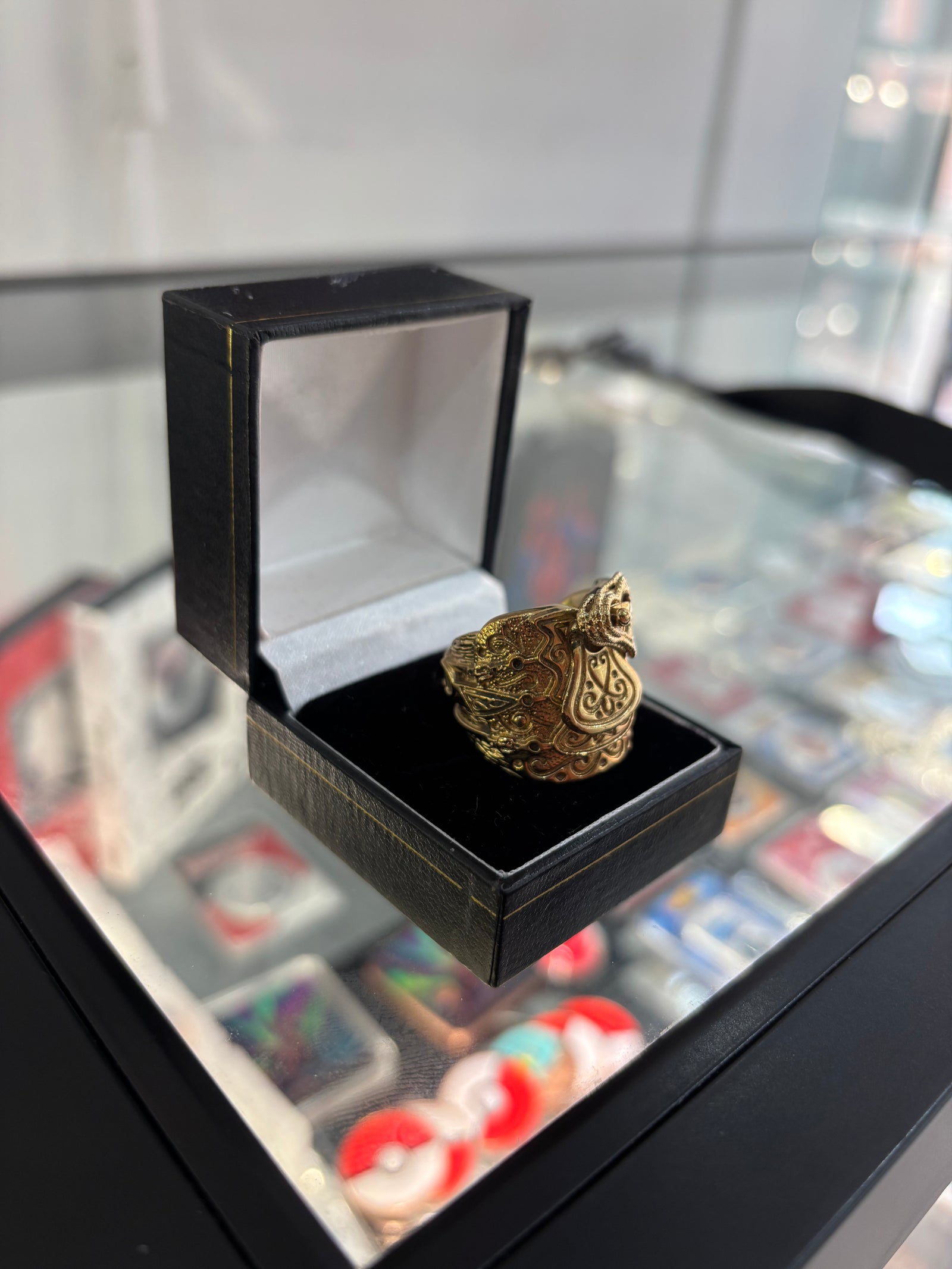 9ct saddle ring