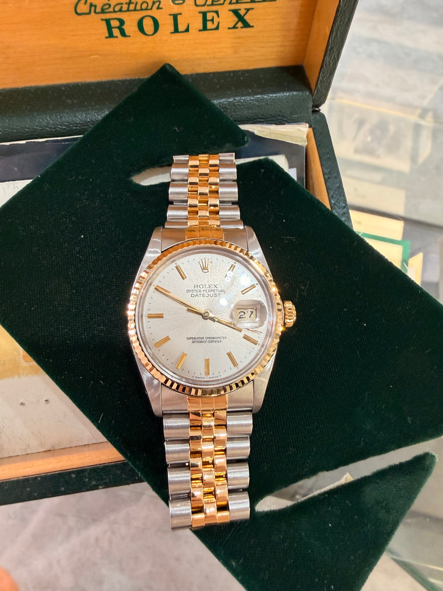Rolex 18CT/Steel With Papers