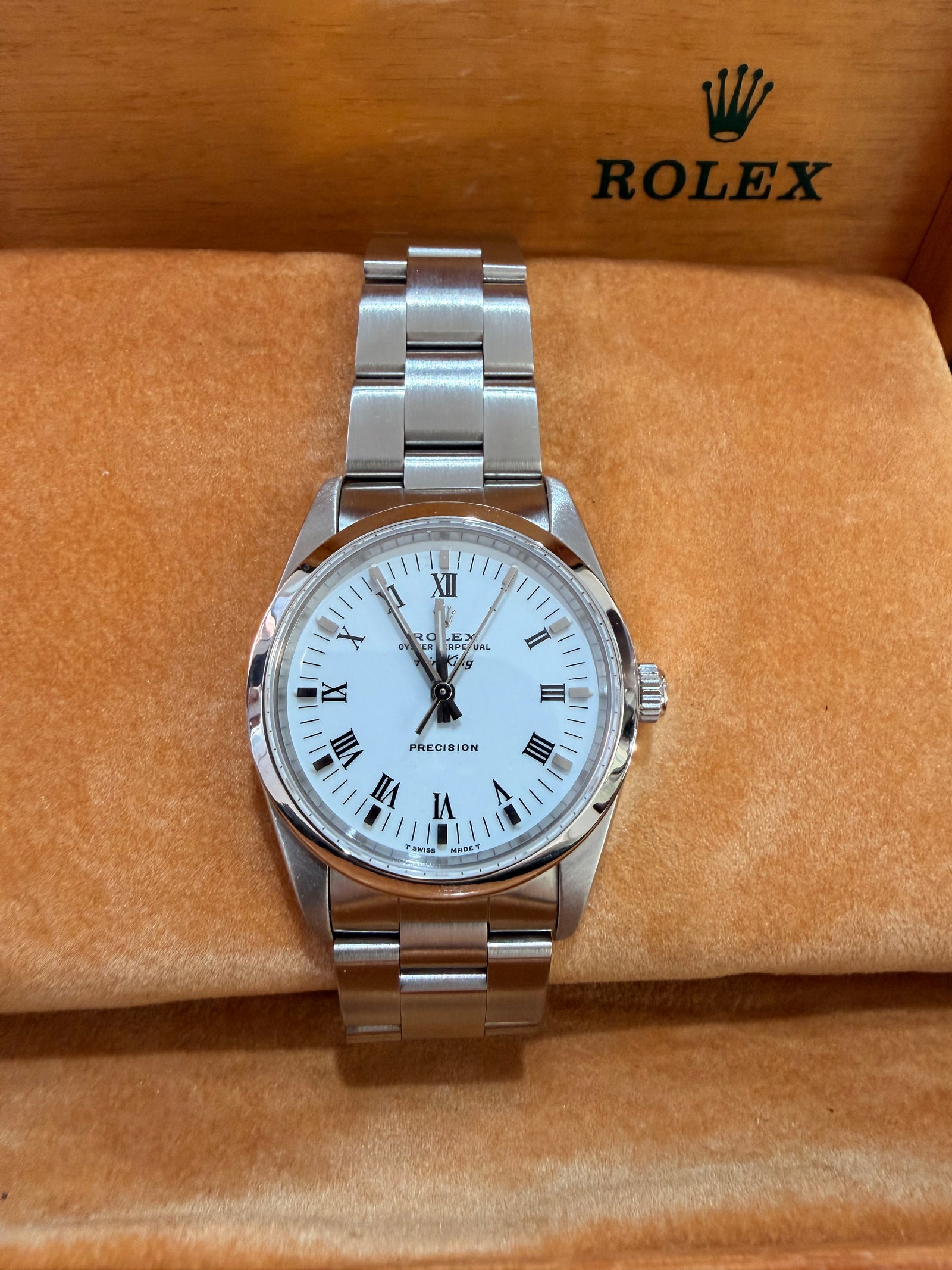 1991 Boxed Rolex Airking 14000