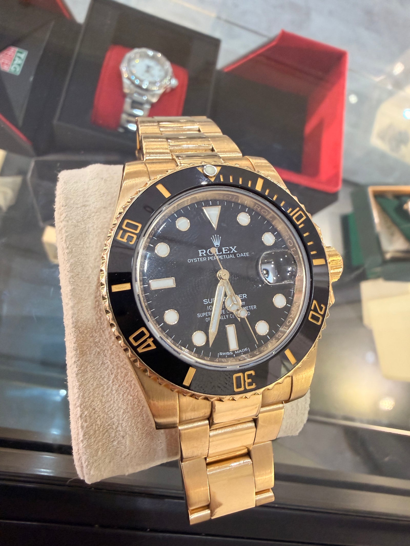 Rolex 116618LN 2016 FULL 18CT FULL SET