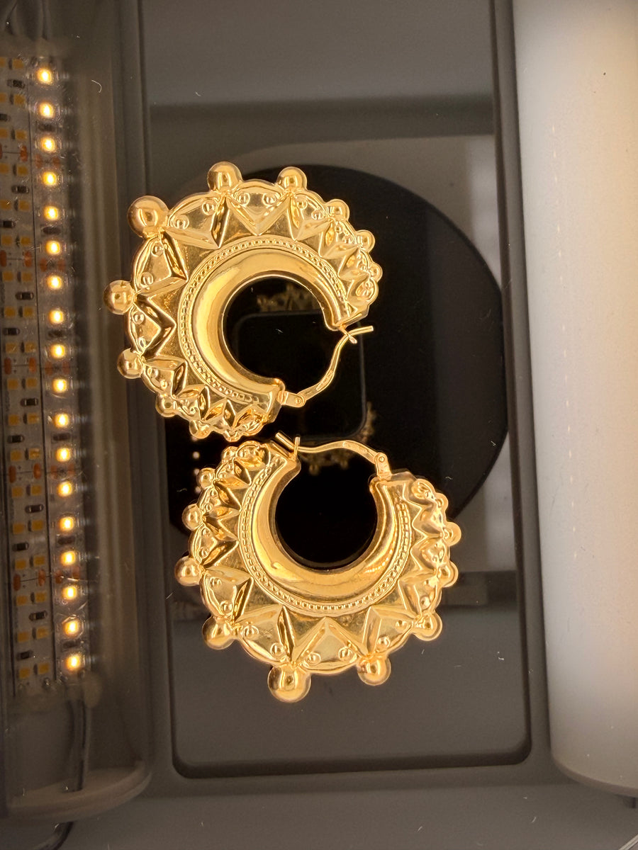 Brand New 9ct Gold Creoles