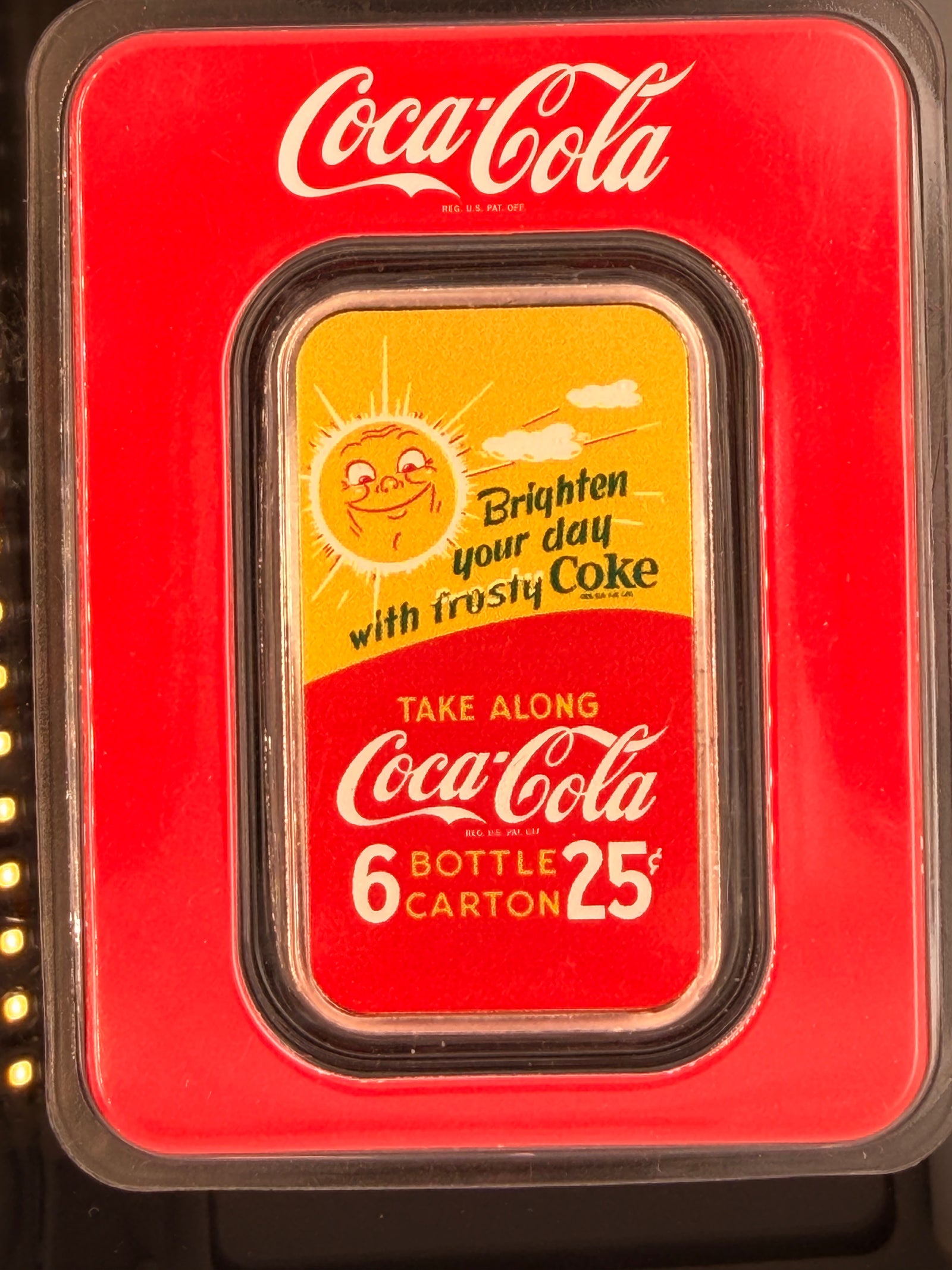 1 Ounce Silver Coca Cola