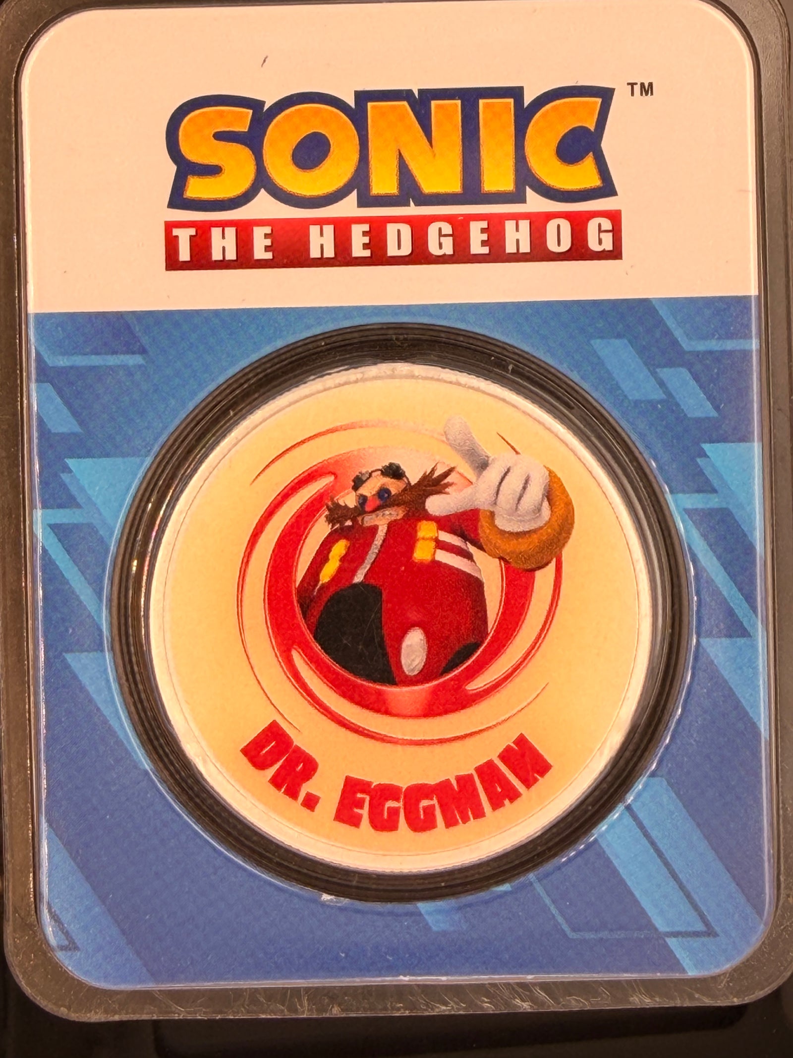 1 Ounce Sonic Hedgehog Silver Coin