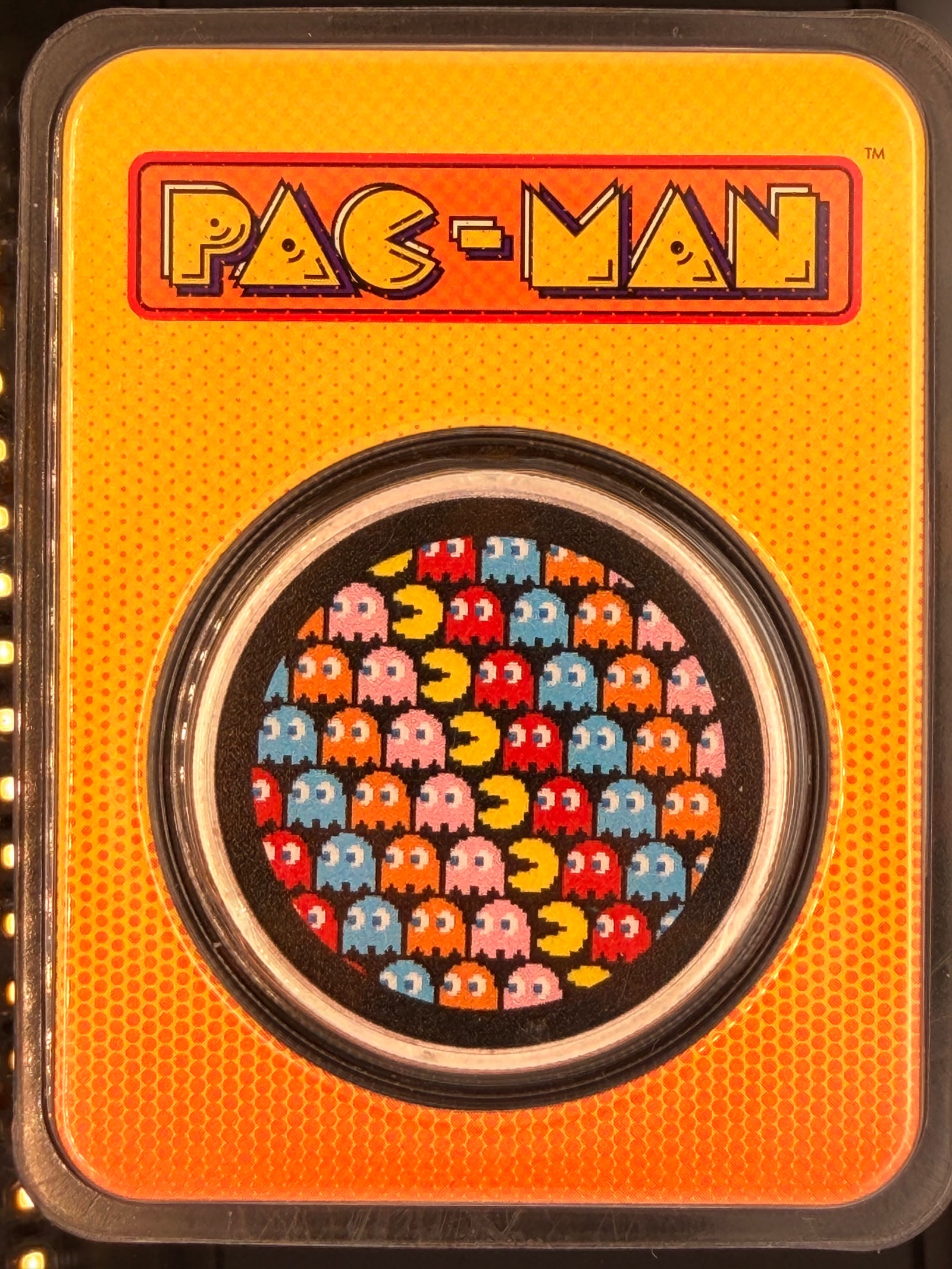 1 Ounce Pac - Man Silver Coin